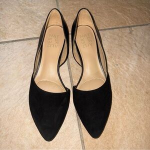 Naturalizer Samantha Pointed Toe Flats Black Size 7M